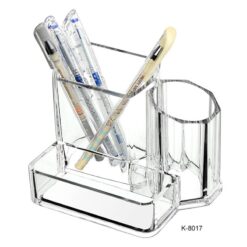 Crystal Transparent Multi-Function Pen Holder 3 8796692752 813736674