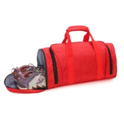 Customised Cylinder Shape Fitness Travel Bag Logo Printing Gifts 14